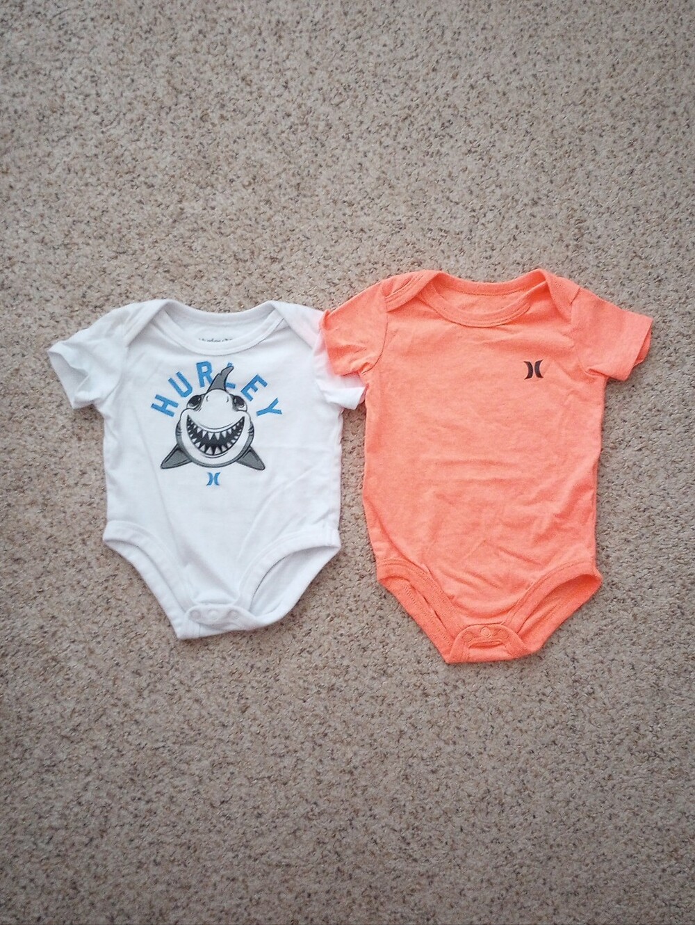 Huge Lot Of Nike Adidas Puma Champion Jordan Under Armour Hurley Baby Onesies - Picture 6 of 15